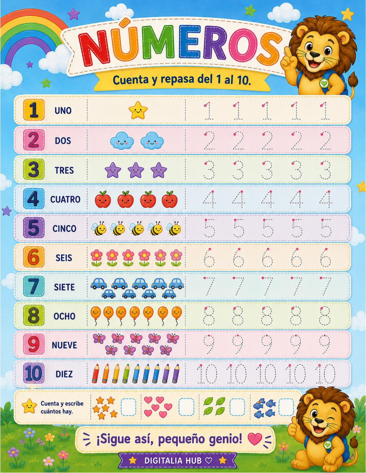 “Pequeños Genios Vol. 1 – Libro de Actividades Imprimible para Niños”