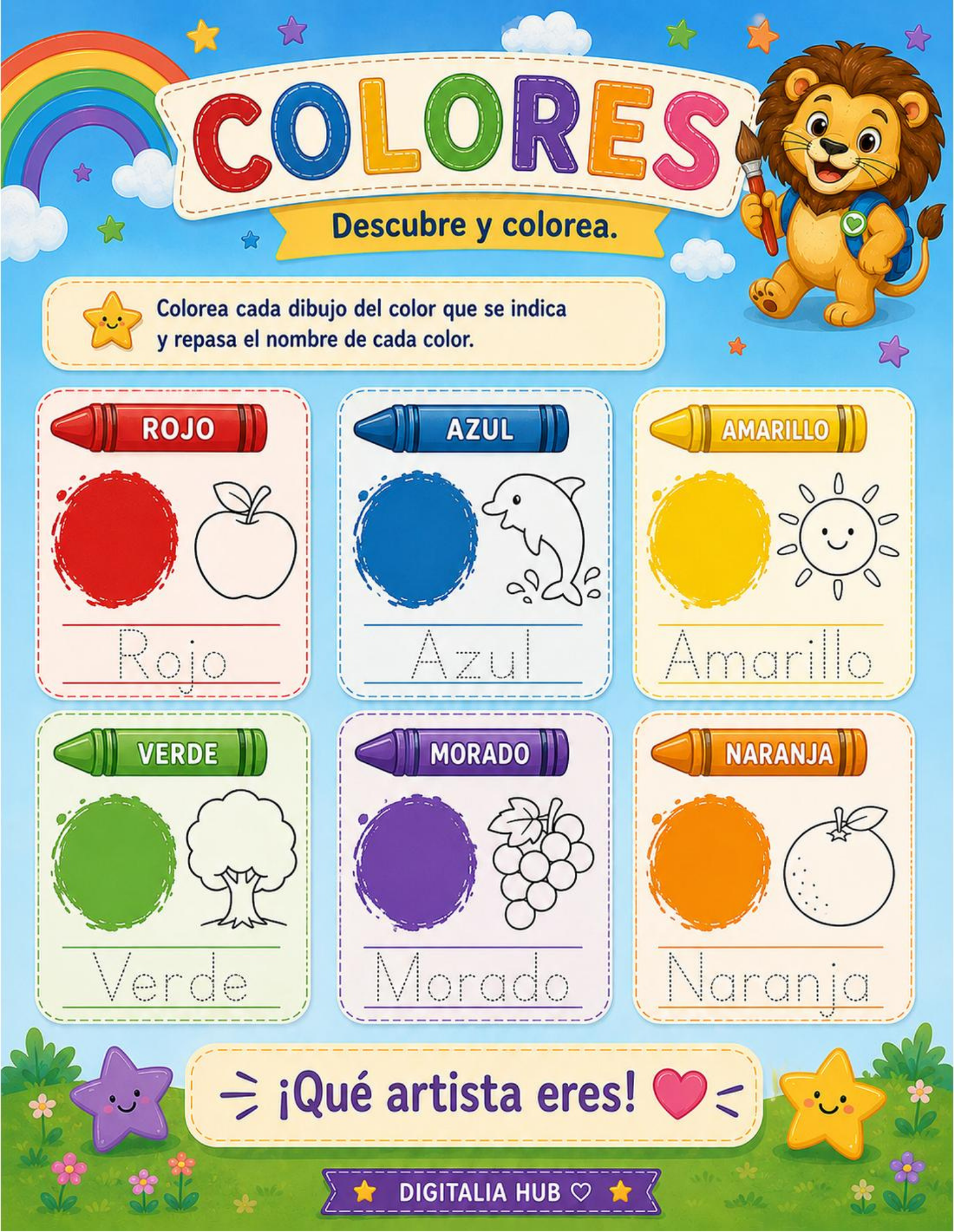 “Pequeños Genios Vol. 1 – Libro de Actividades Imprimible para Niños”